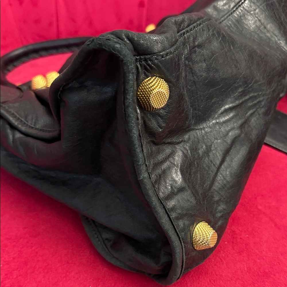 Balenciaga Large Giant 21 Gold Hardware Work Bag - Black Lambskin leather - Picture 14 of 16